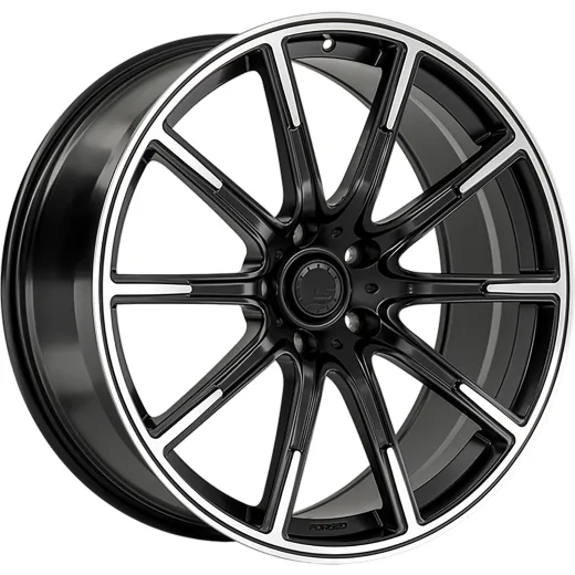 LS Forged 10x22/5x130 ET36 D84,1 LS FG73 BKSF (конус)