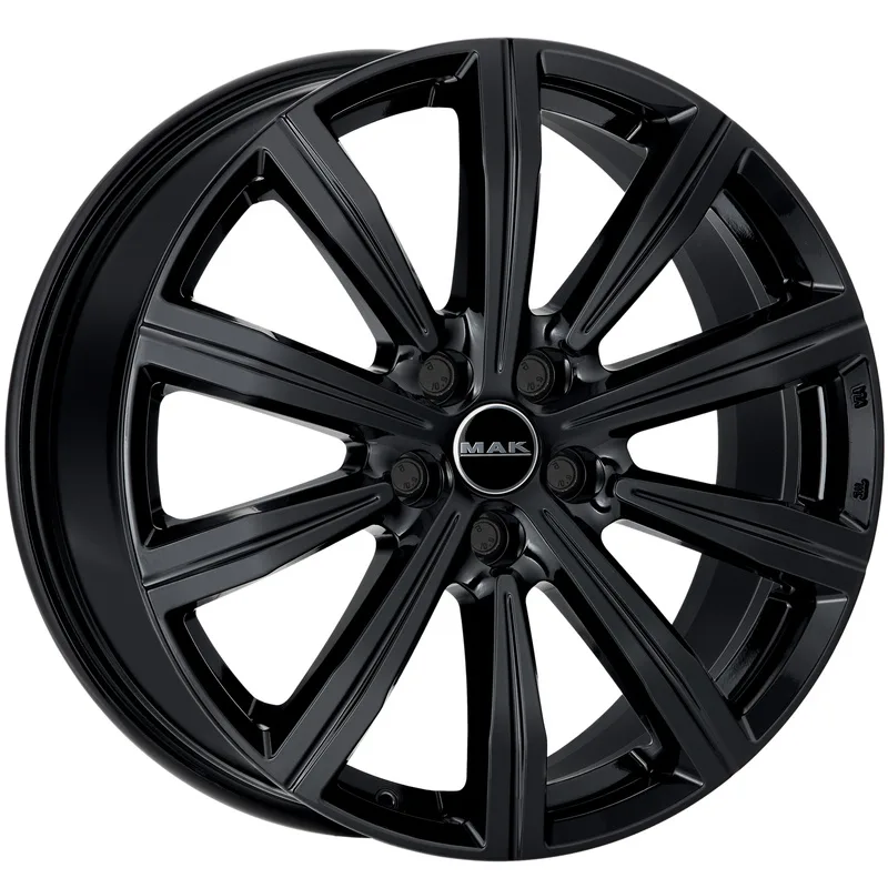 MAK 9,5x22/5x120 ET35 D64,1 Birmingham Gloss Black