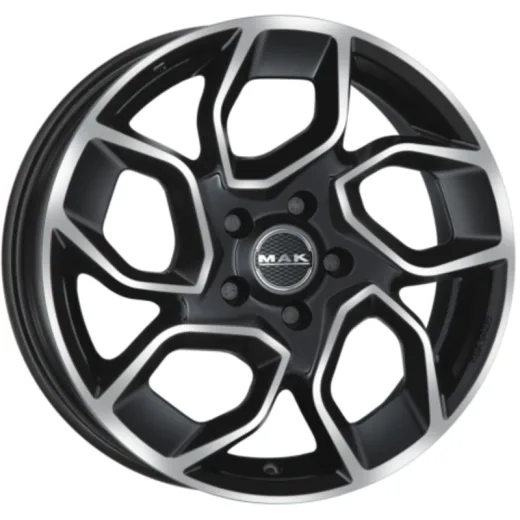 MAK 7x17/5x118 ET62 D71,1 Express Black mirror