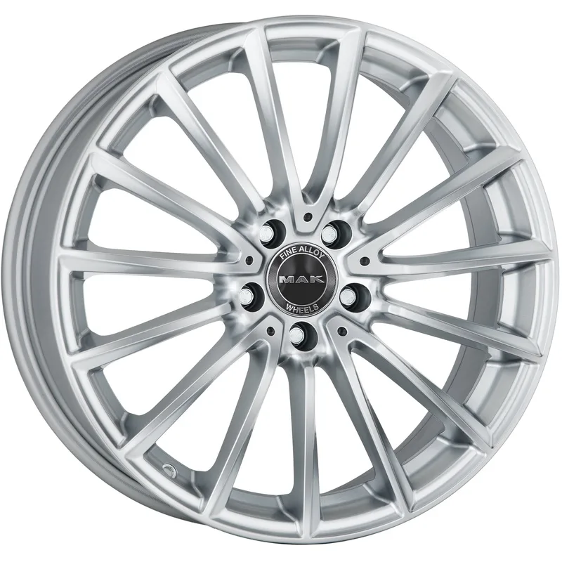 MAK 9x18/5x112 ET33 D66,6 Komet Silver