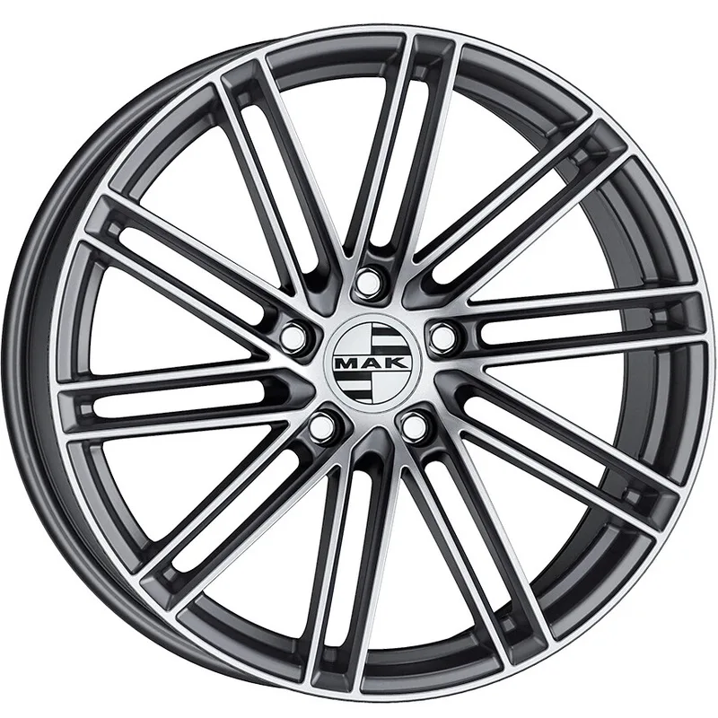 MAK 9,5x21/5x112 ET27 D66,45 Leipzig Gunmetal Mirror Face