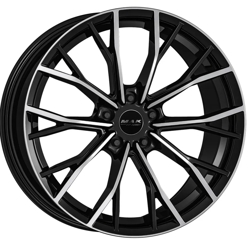 MAK 8x18/5x120 ET34 D72,6 Mark Black mirror