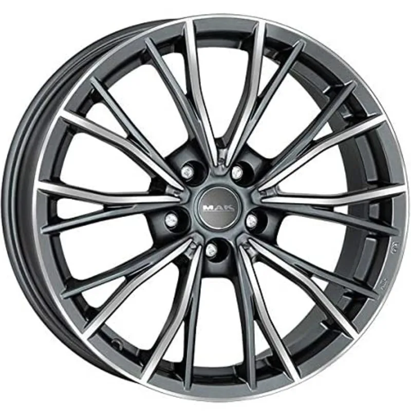 MAK 8x18/5x112 ET30 D66,6 Mark Gunmetal Mirror Face