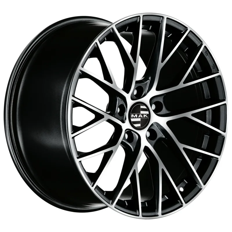 MAK 8,5x20/5x130 ET51 D71,6 Monaco Black mirror