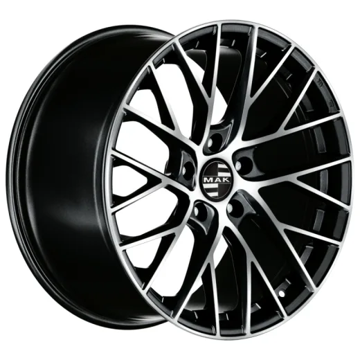 MAK 8,5x20/5x130 ET51 D71,6 Monaco Black mirror