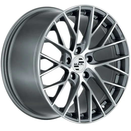 MAK 8,5x19/5x130 ET55 D71,6 Monaco Gunmetal Mirror Face