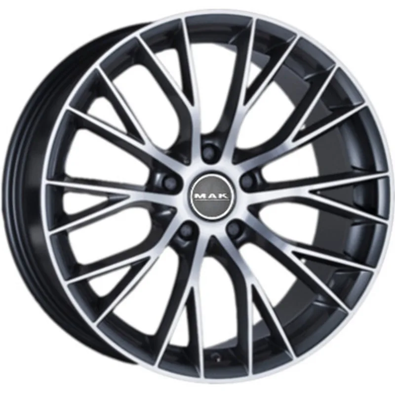 MAK 8,5x19/5x120 ET37 D72,6 Munchen Gunmetal Mirror Face
