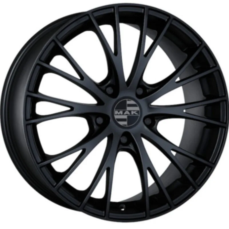 MAK 8x18/5x112 ET21 D66,45 Rennen Matt Black