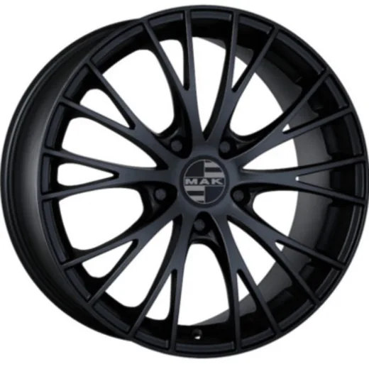 MAK 8x18/5x112 ET21 D66,45 Rennen Matt Black