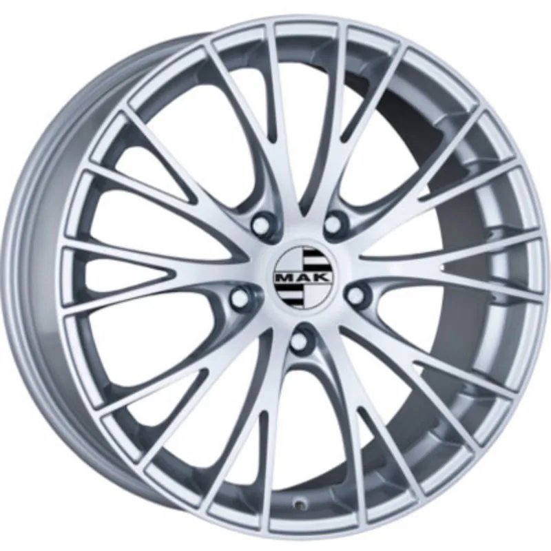 MAK 8x19/5x112 ET26 D66,45 Rennen Silver