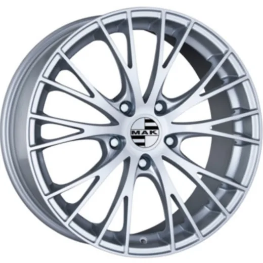 MAK 8x19/5x112 ET26 D66,45 Rennen Silver