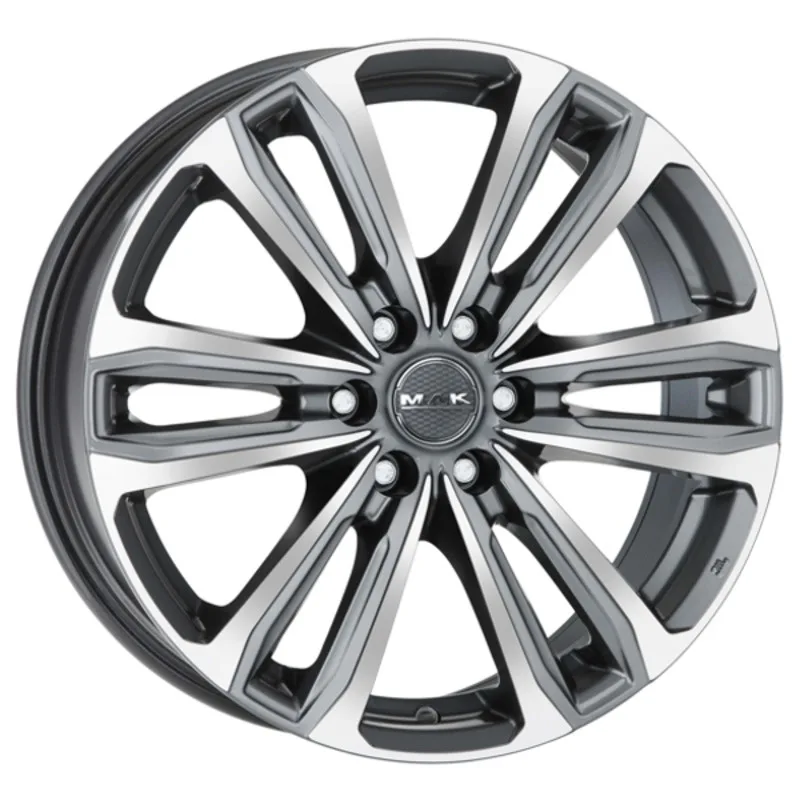 MAK 7,5x17/6x139,7 ET50 D93,1 Safari 6 Gunmetal Mirror Face