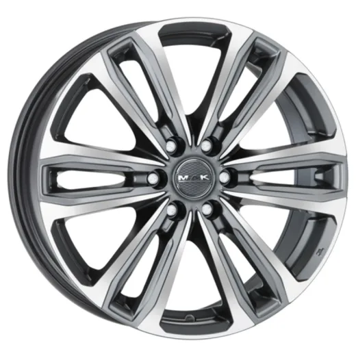 MAK 7,5x17/6x139,7 ET50 D93,1 Safari 6 Gunmetal Mirror Face