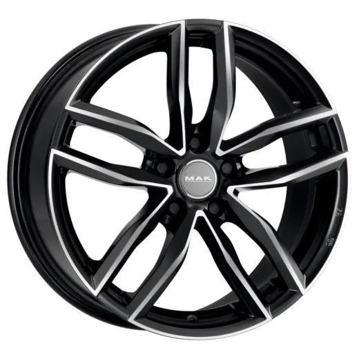 MAK 8x18/5x112 ET40 D57,1 Sarthe Black mirror