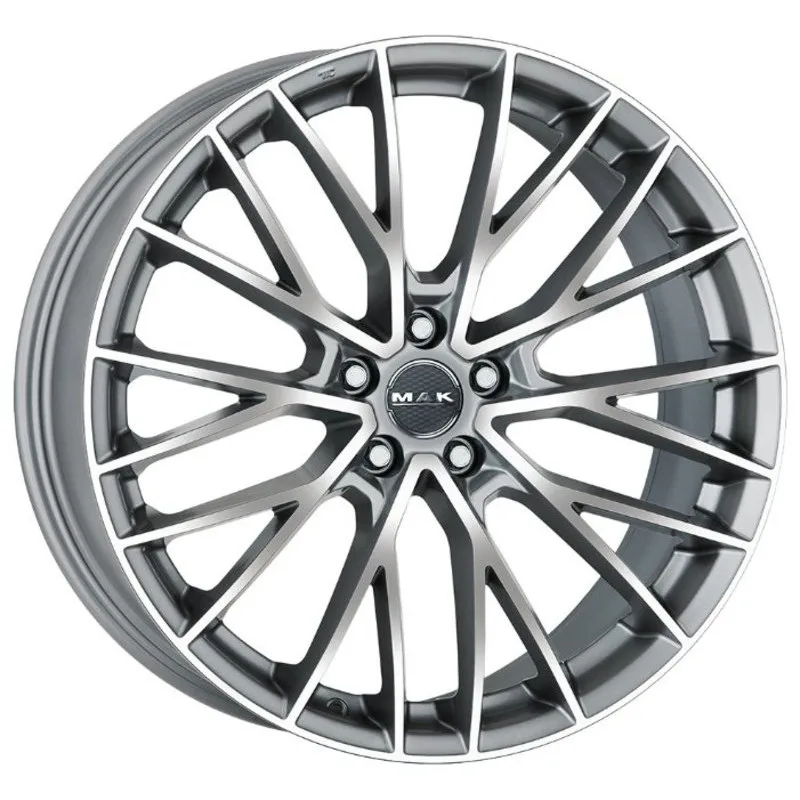 MAK 9x21/5x112 ET25 D66,45 Speciale Graphite Mirror Face