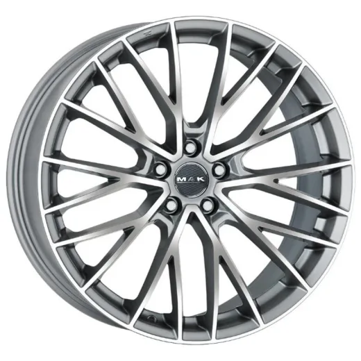 MAK 9x21/5x112 ET25 D66,45 Speciale Graphite Mirror Face