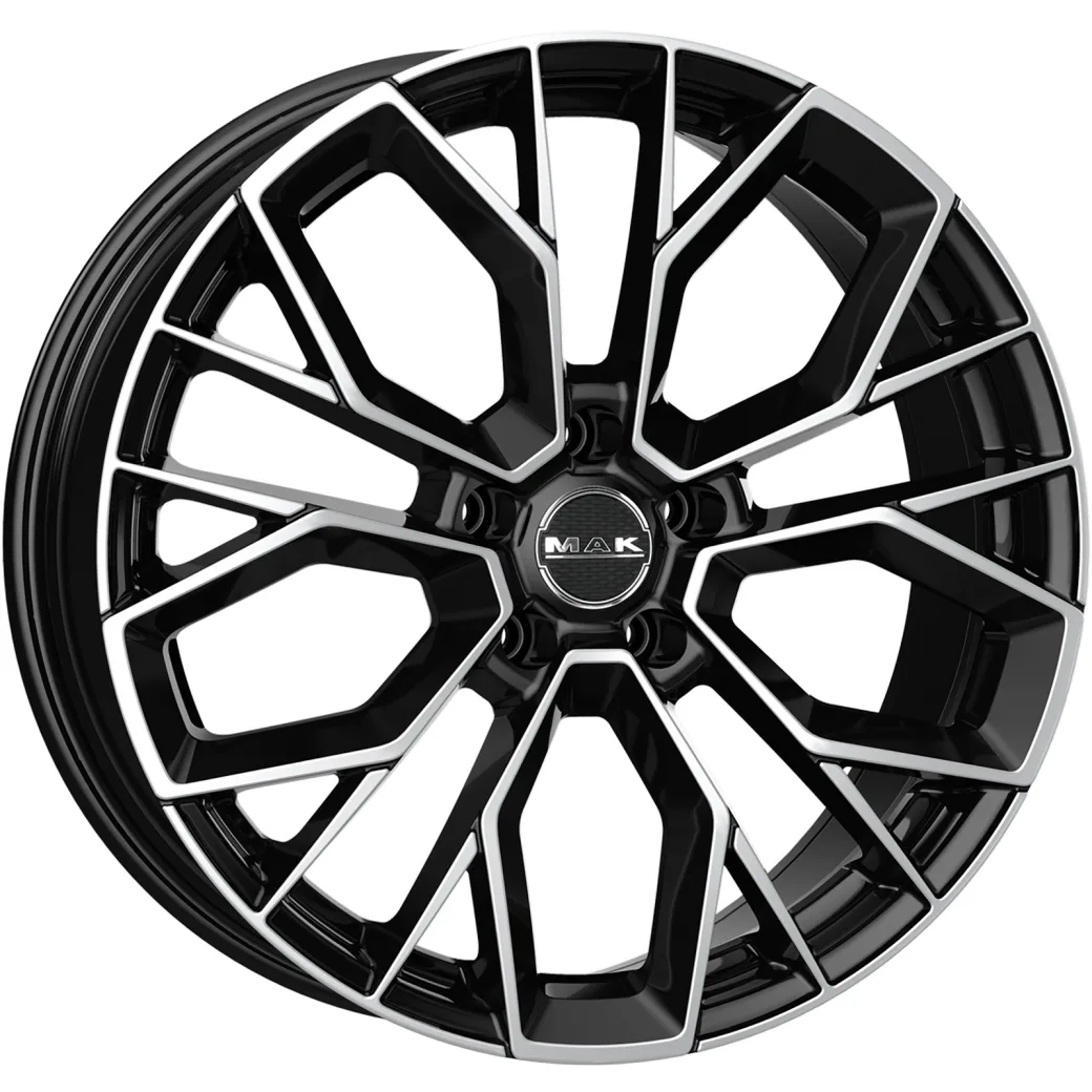 MAK 8x18/5x108 ET45 D72 Stilo Black mirror