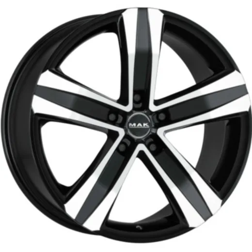 MAK 7x17/5x160 ET60 D65,1 Stone 5 T Black mirror