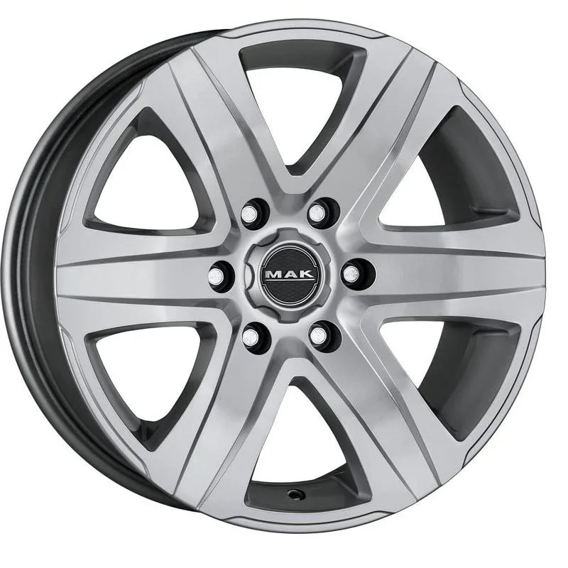 MAK 8,5x18/6x114,3 ET30 D66,1 Stone 4x4 T Silver
