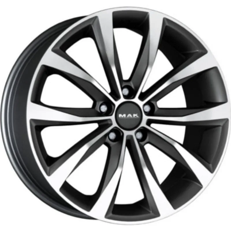 MAK 7x17/5x98 ET41 D58,1 Wolf Gunmetal Mirror Face
