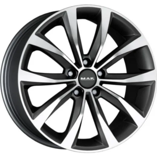 MAK 7x17/5x112 ET40 D57,1 Wolf Gunmetal Mirror Face