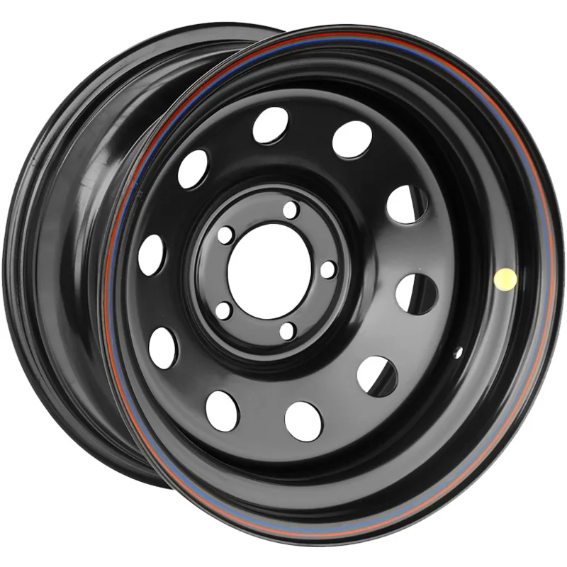 Off-Road Wheels 8x17/5x127 ET30 D75 Jeep Черный (треугольник мелкий)