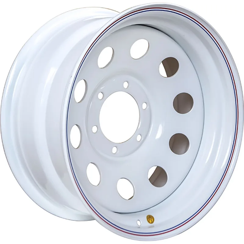 Off-Road Wheels 7x16/6x139,7 ET30 D110 Тойота Ниссан Белый (с увелич. полкой)
