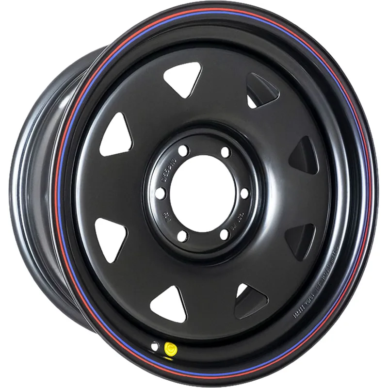 Off-Road Wheels 8x17/6x139,7 ET30 D110 Тойота Ниссан (треуг. мелкий) Черный