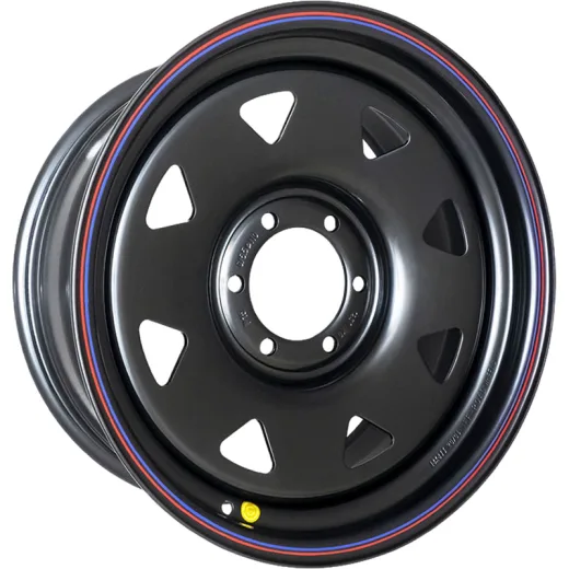Off-Road Wheels 8x17/6x139,7 ET30 D110 Тойота Ниссан (треуг. мелкий) Черный