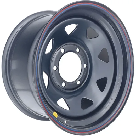 Off-Road Wheels 8x16/6x139,7 ET10 D110 Toyota Hilux 2.5D, 3.0D Черный (треуг. мелкий, с увелич.полкой под суппорт)