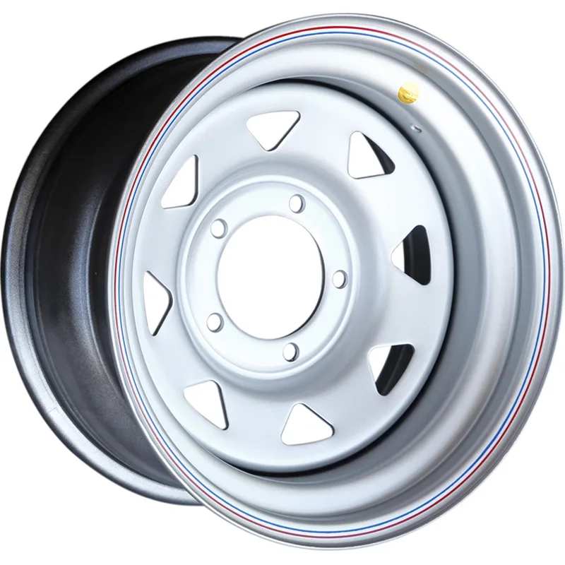 Off-Road Wheels 8x16/5x139,7 ET-19 D110 УАЗ (треуг. мелкий) Серебристый