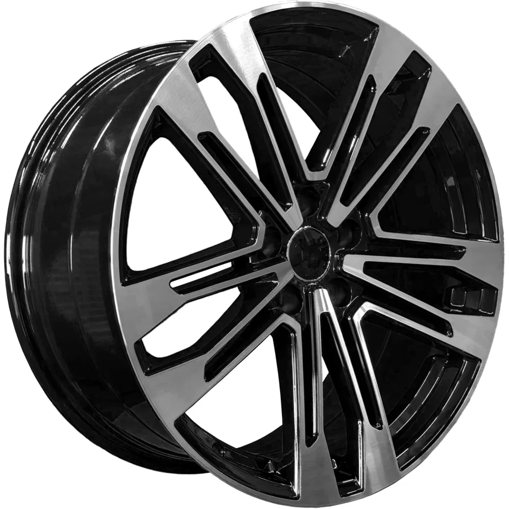 9x20/5x112 ET37 D66,45 3044 Gloss Black Machine Face (PDW)