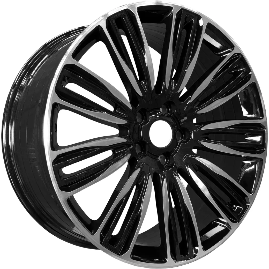 9,5x21/5x120 ET48 D72,56 5312 Gloss Black Machine Face (PDW)