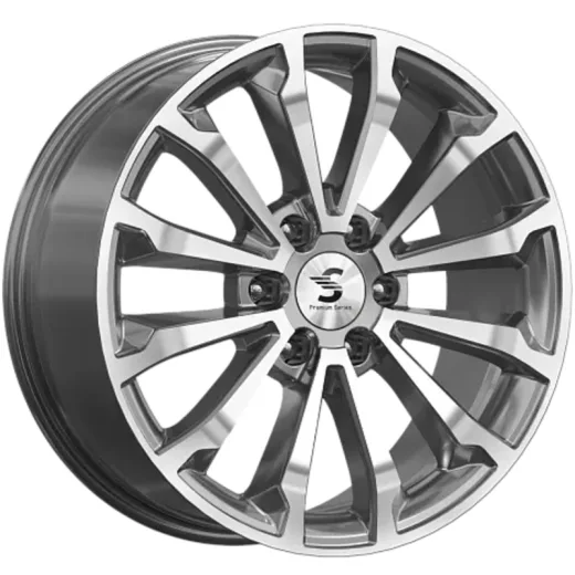 Premium Series 8,5x20/6x139,7 ET33 D75,1 КР006 (Haval H9) Diamond Gloss Graphite (78878)