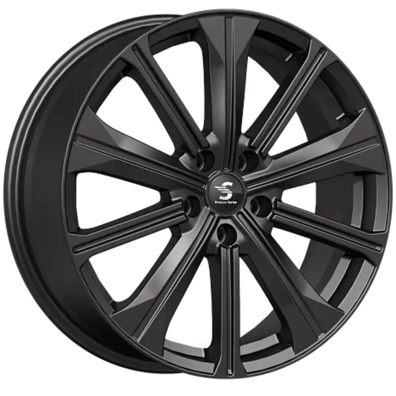 Premium Series 7x19/5x108 ET33 D60,1 КР013 (Tiggo 7 Pro) Fury black (4210030)