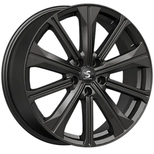 Premium Series 7x19/5x108 ET33 D60,1 КР013 (Tiggo 7 Pro) Fury black (4210030)