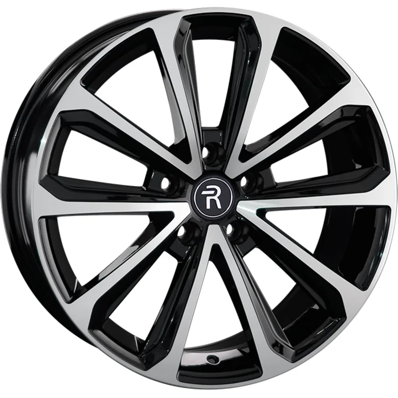 Replay 8x18/5x114,3 ET30 D60,1 LX158 BKF (конус, C570)