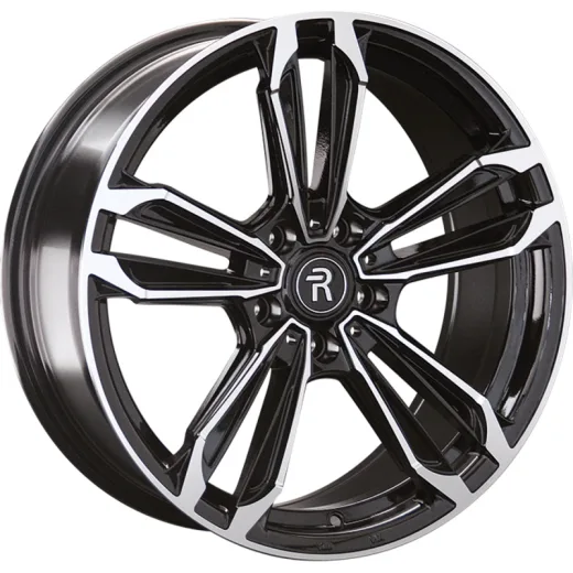 Replay 8x18/5x114,3 ET30 D60,1 LX174 BKF (конус, C570)