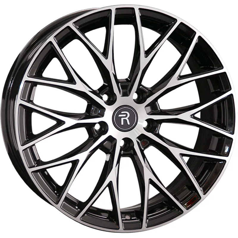 Replay 8x18/5x114,3 ET30 D60,1 LX180 BKF (конус, C570)