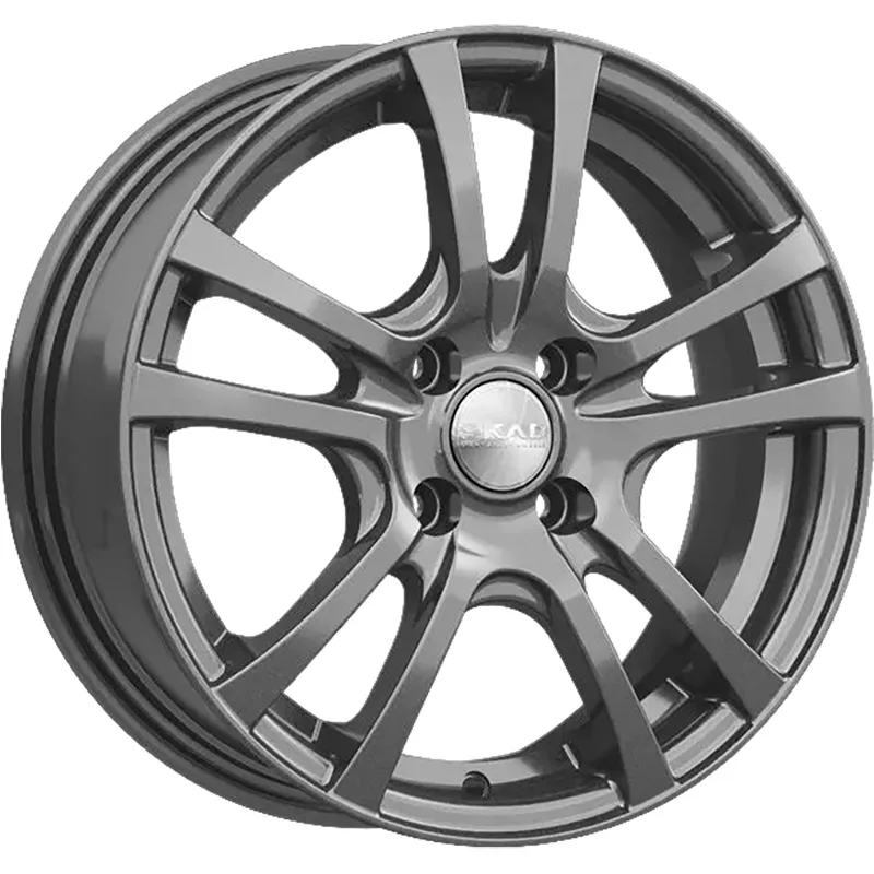 SKAD 6x15/4x100 ET47 D60,1 Дели (КЛ300) Графит