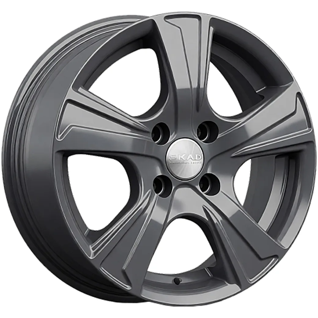 SKAD 5,5x14/4x98 ET38 D58,6 Крит (КЛ241) Графит