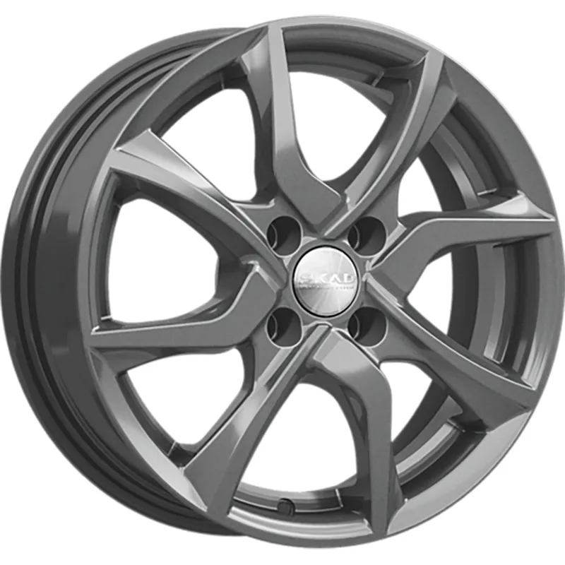 SKAD 6x15/4x98 ET35 D58,6 Тулон (КЛ233) Графит