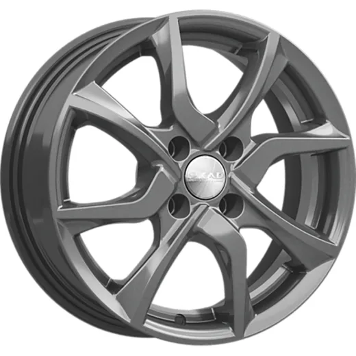 SKAD 6x15/4x98 ET35 D58,6 Тулон (КЛ233) Графит