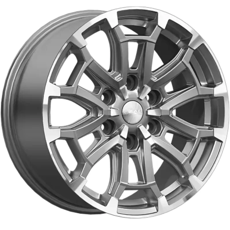 SKAD 8x18/6x139,7 ET25 D106,1 Авилис (КЛ374) Алмаз графит