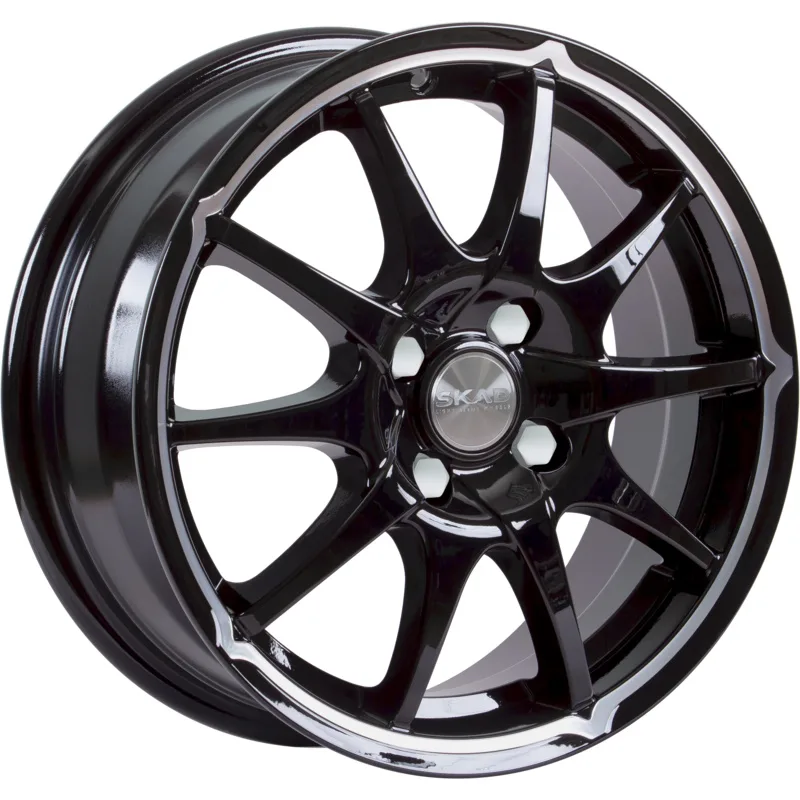 SKAD 6x15/4x100 ET38 D67,1 Джокер Антрацит-алмаз