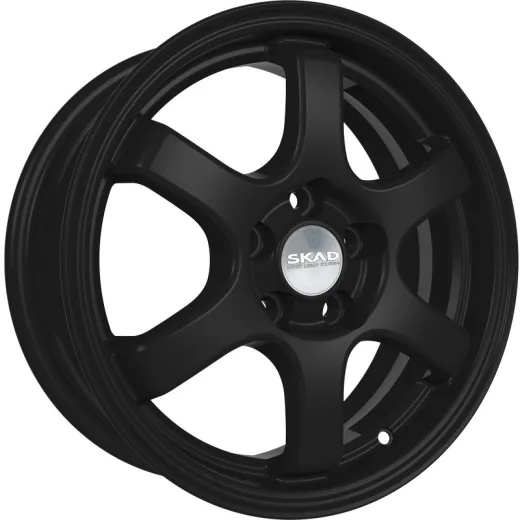 SKAD 6x15/4x98 ET38 D58,6 Киото (КЛ249) Черный матовый