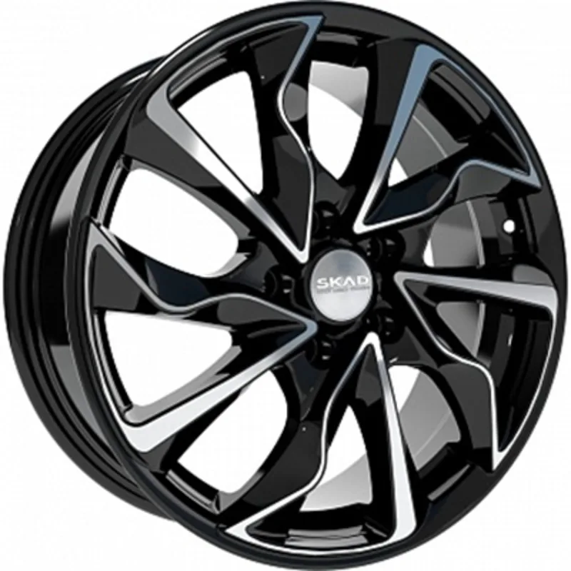 SKAD 7x17/5x114,3 ET45 D60,1 Marseille (КЛ238) Алмаз (АРС 014 black)