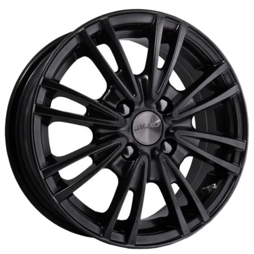 SKAD 5,5x14/4x98 ET39 D58,6 Пантера (КЛ109) Черный бархат