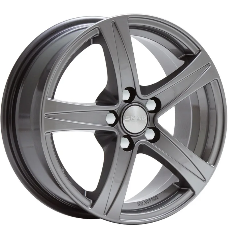 SKAD 6,5x15/5x100 ET35 D57,1 Sakura (КЛ146) Графит