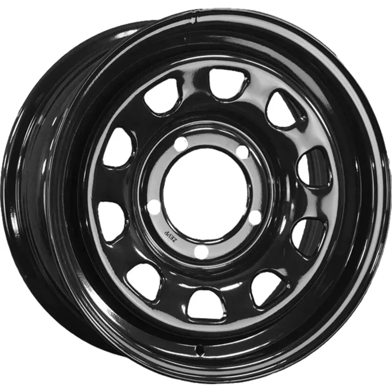 ZEPP 4x4 8x16/5x165,1 ET-10 D125 Land Rover Semicircle Gloss Black (LTM)